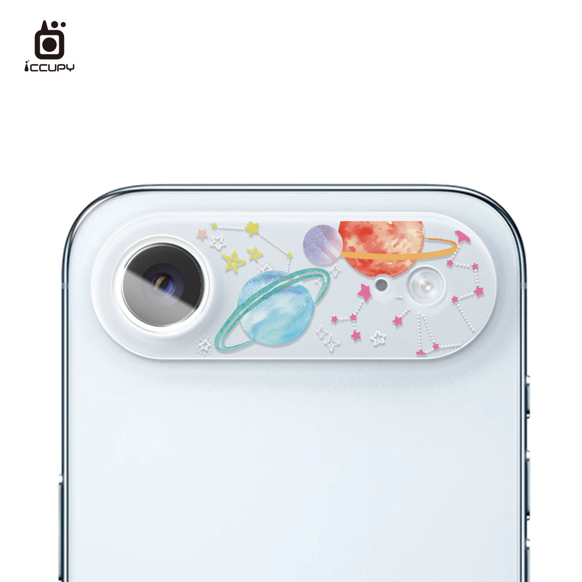 【童話星球】3D立體全包覆鏡頭保護貼-全透明FOR iPhone 17 Air
