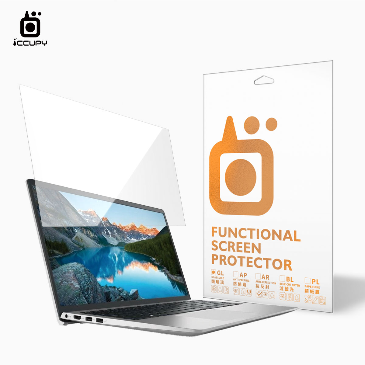 9H硬派類玻璃-通用型筆電|10.2吋【16:9】223 x 131mm