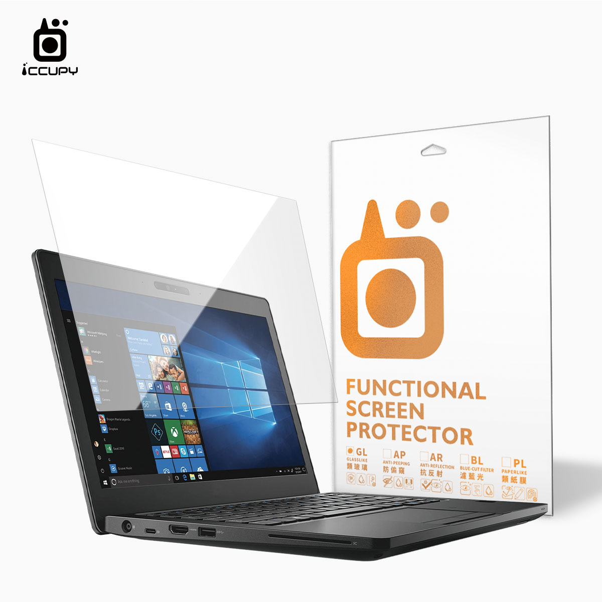 9H硬派類玻璃-通用型筆電|12.5吋【16:9】277 x 156mm