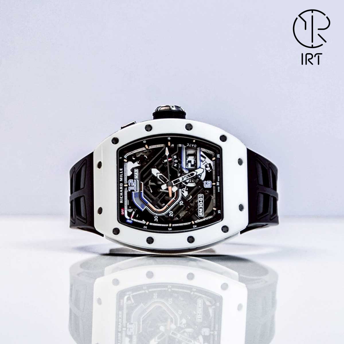 IRT高級腕時計の究極保護FOR RICHARD MILLE 理查德米勒 RM30-01(膠錶帶)-S級完美防護